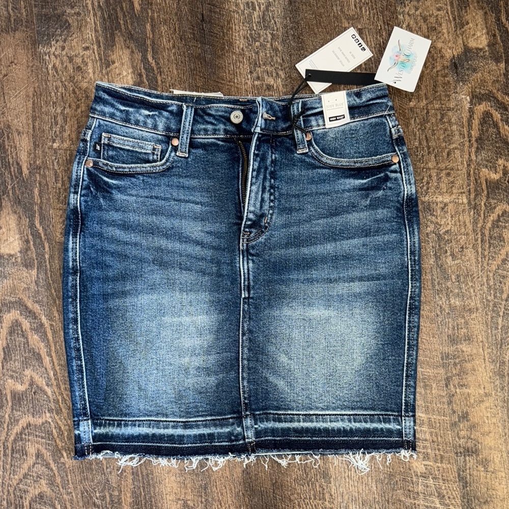 Denim Blue Skirt